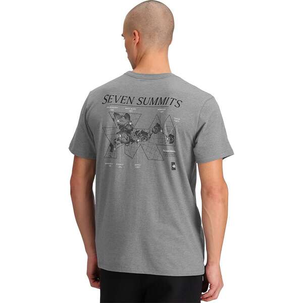 ノースフェイス メンズ Tシャツ トップス Short-Sleeve Top TNF Summits T-Shirt - Men's TNF Medium Grey Heatherの通販は 7,755円