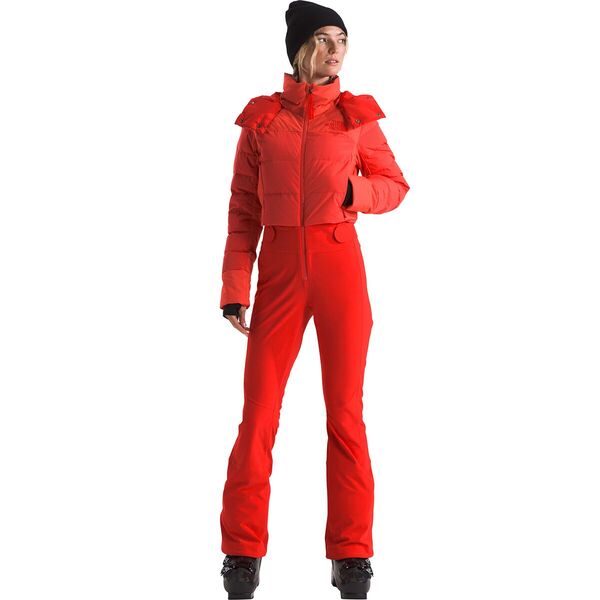 ノースフェイス レディース ジャケット・ブルゾン アウター Off The Clock One-Piece Snowsuit - Women's Fiery Red/Crimson Orange