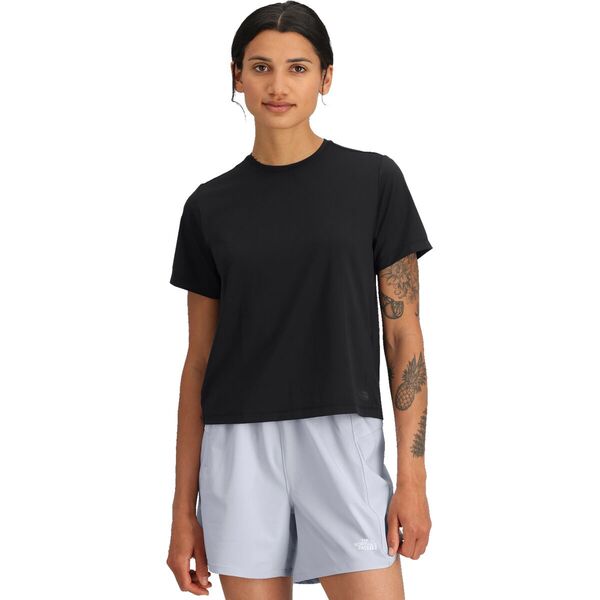 売れ筋商品|||ノースフェイス カットソー トップス レディース Women's Dune Sky Short-Sleeve T-Shirt Tnf Black Women's Dune Sky Short-Sleeve | The North Face