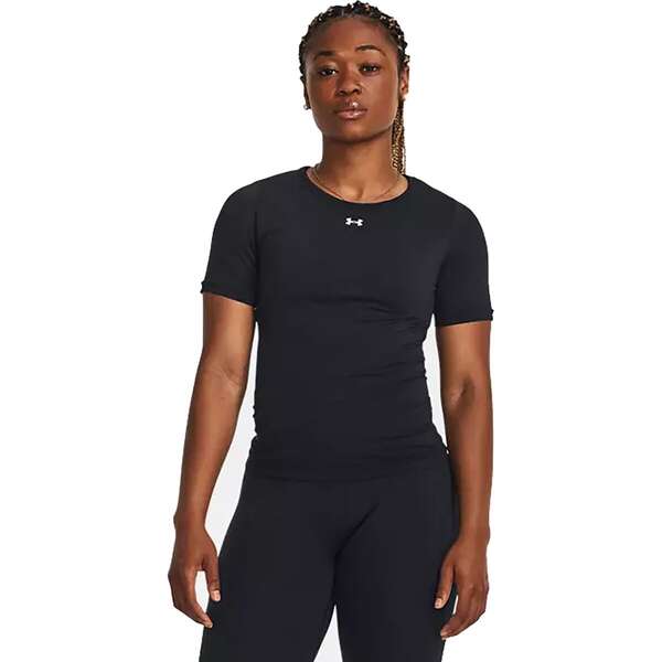 アンダーアーマー レディース Tシャツ トップス Train Seamless Shirt - Women's Black/Whiteの通販は