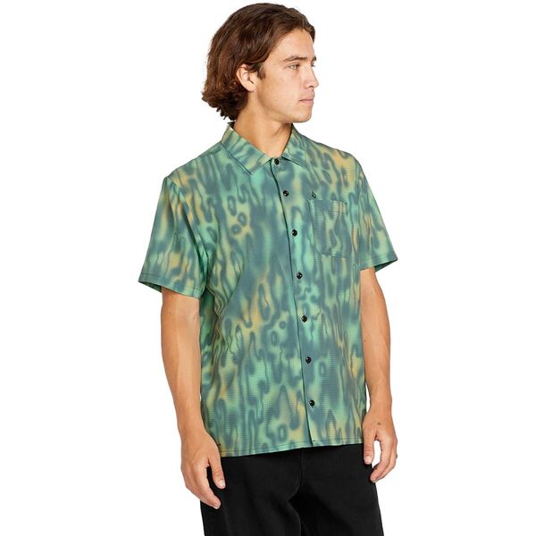 ボルコム メンズ シャツ トップス Ridgestone Shirt - Men's Mysto Greenの通販は