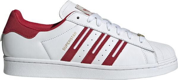 adidas superstar shoes white and blue