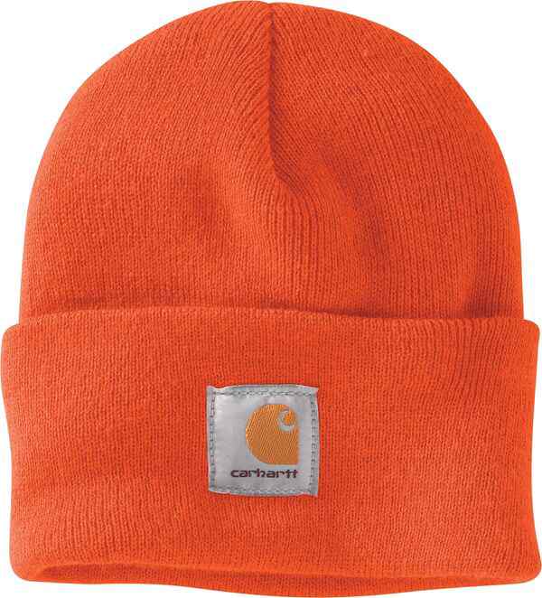 カーハート レディース 帽子 アクセサリー Carhartt Acrylic Watch Hat Brite Orangeの通販は