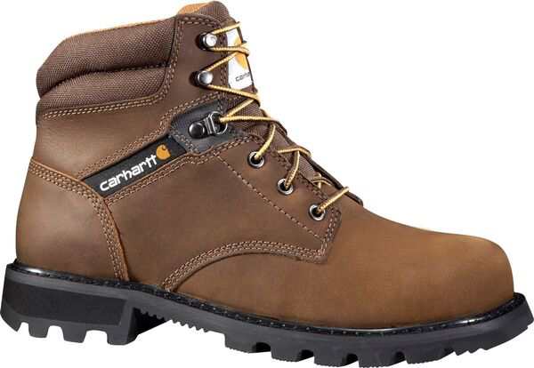 カーハート メンズ ブーツ・レインブーツ シューズ Carhartt Men's 6” Welt Work Boots Brown