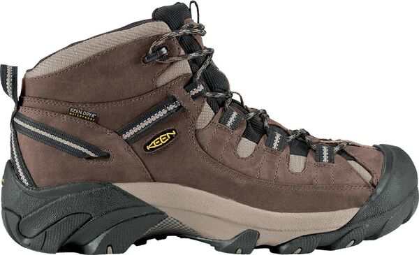 キーン メンズ ブーツ・レインブーツ シューズ KEEN Men's Targhee II Mid Waterproof Hiking Boots Brown