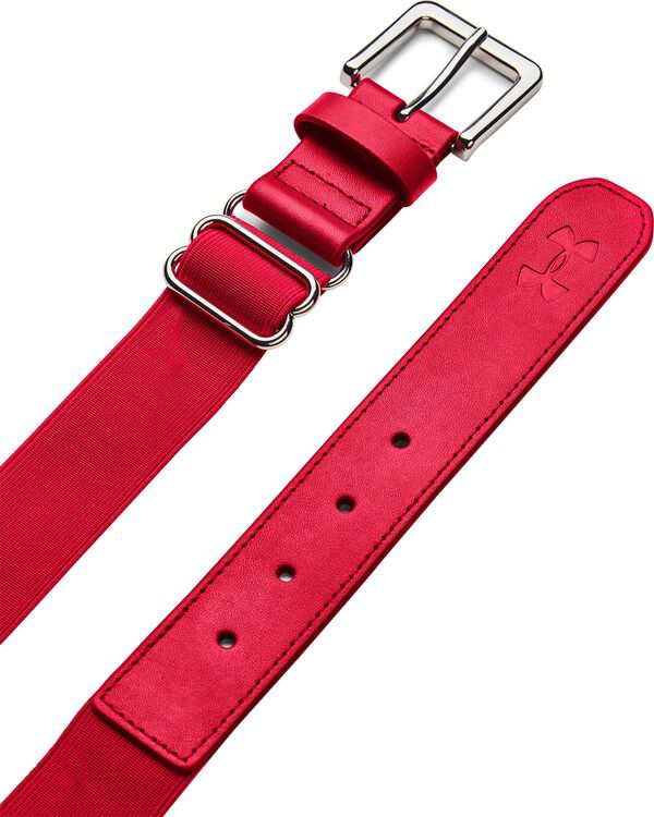 アンダーアーマー メンズ ベルト アクセサリー Under Armour Adult Baseball/Softball Belt Red