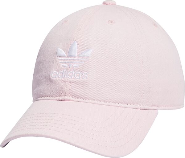 アディダス レディース 帽子 アクセサリー adidas Originals Women's Relaxed Strapback Hat True Pinkの通販は