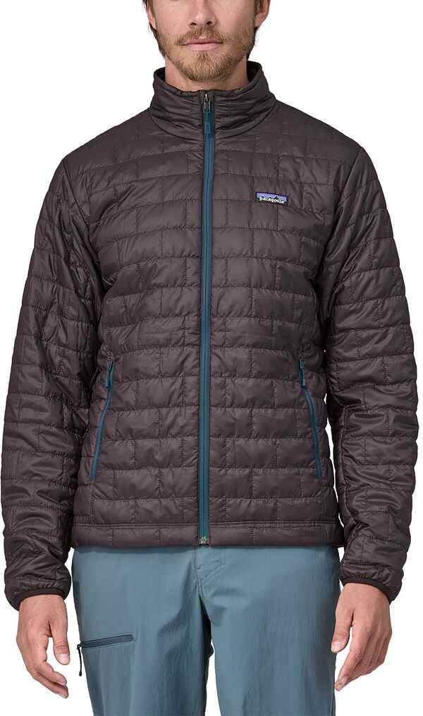 パタゴニア メンズ ジャケット・ブルゾン アウター Patagonia Men's Nano Puff Jacket Obsidian Plum