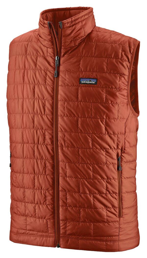 パタゴニア メンズ ジャケット・ブルゾン アウター Patagonia Men's Nano Puff Vest Burnished Redの通販は 24,674円
