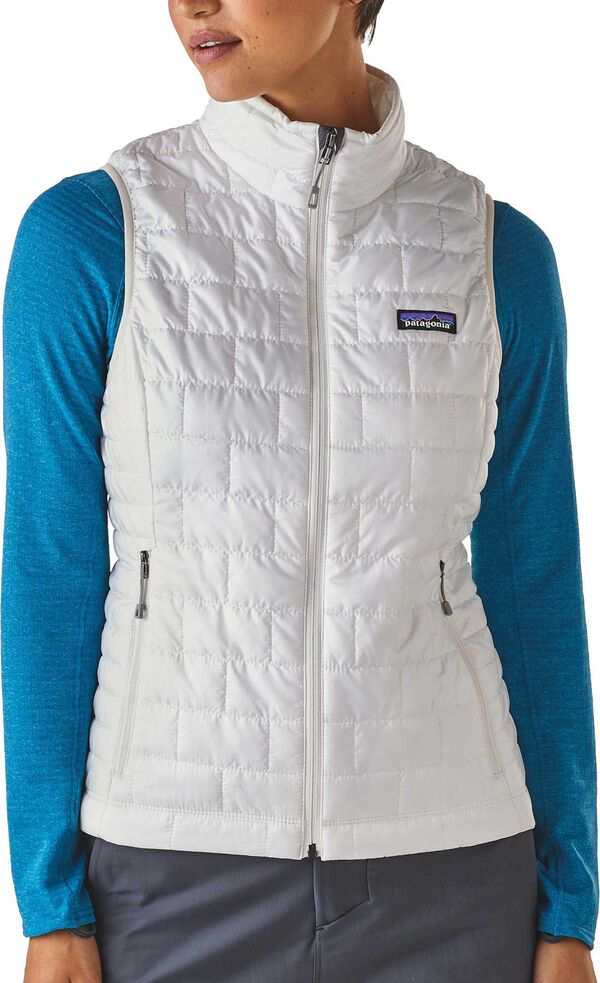 パタゴニア レディース ジャケット・ブルゾン アウター Patagonia Women's Nano Puff Insulated Vest Birch Whiteの通販は