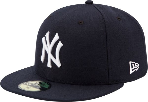 ニューエラ メンズ 帽子 アクセサリー New Era Men's New York Yankees 59Fifty Game Navy Authentic Hatの通販は 13,980円