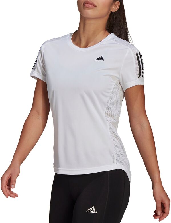 アディダス レディース Tシャツ トップス adidas Women's Own the Run T-Shirt Whiteの通販は
