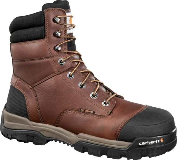 カーハート メンズ ブーツ・レインブーツ シューズ Carhartt Men's Ground Force 8'' Waterproof Composite Toe Work Boots Peanutその他ブーツ