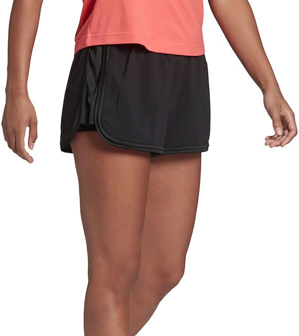 アディダス レディース ハーフパンツ・ショーツ ボトムス adidas Women's Club Tennis Shorts Black/Grey Five