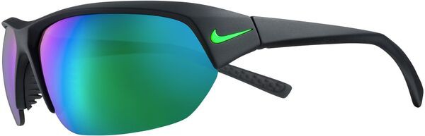 ナイキ レディース サングラス・アイウェア アクセサリー Nike Skylon Ace Sunglasses Black/Green Mirror