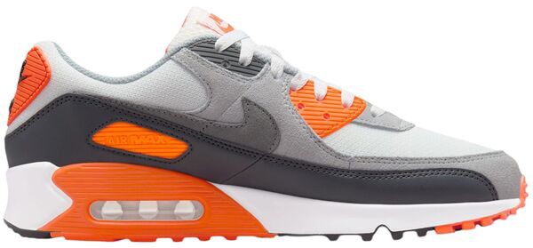 ナイキ メンズ スニーカー シューズ Nike Men's Air Max 90 Shoes White/Grey/Orange/Blackの通販は