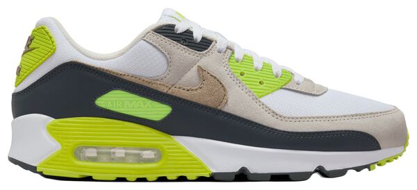 ナイキ メンズ スニーカー シューズ Nike Men's Air Max 90 Shoes White/Khaki Multiの通販は