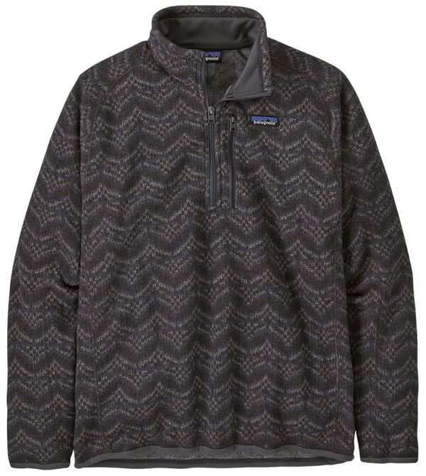 パタゴニア メンズ ジャケット・ブルゾン アウター Patagonia Men's Better Sweater 1/4 Zip Pullover Island Escape/Forge Grey