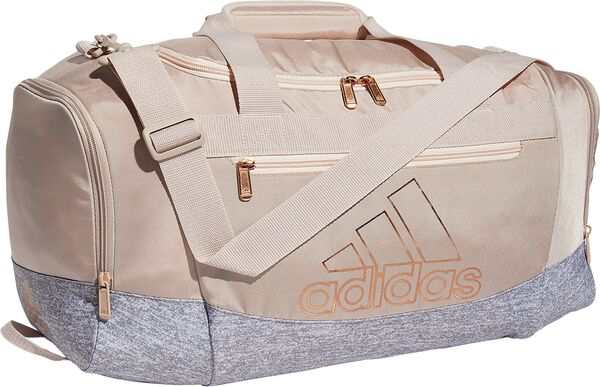 アディダス レディース ハンドバッグ バッグ adidas Defender VI Small Duffel Bag Wdrtpe Bge/Jrsygry/Rsegld