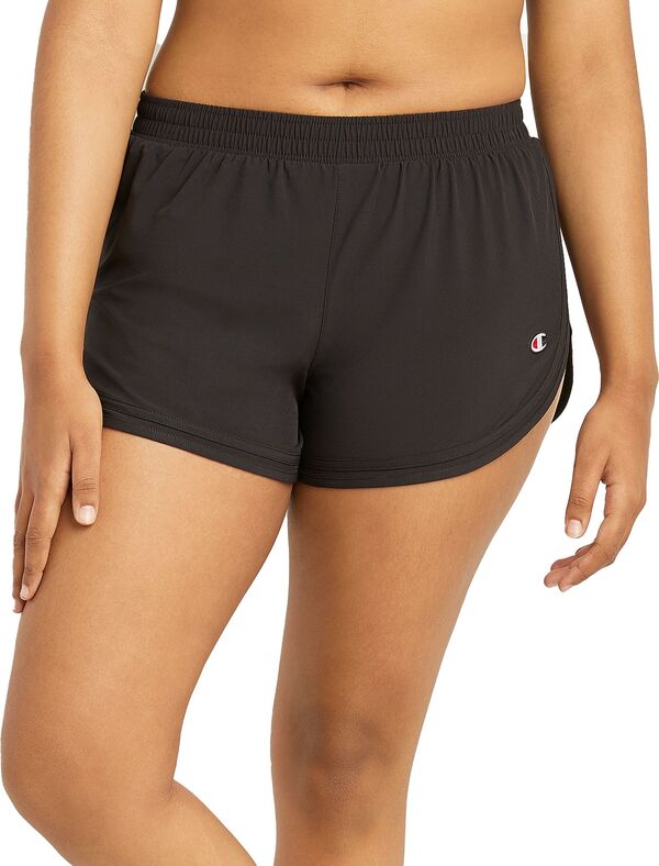 チャンピオン レディース ハーフパンツ・ショーツ ボトムス Champion Women's 3” Varsity Shorts Black/Blackの通販は