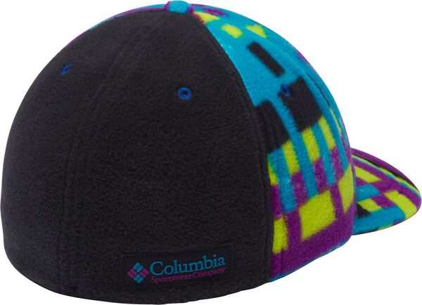 コロンビア メンズ 帽子 アクセサリー Columbia Men's Fleece Ball Cap Fjord Blue Print/Black