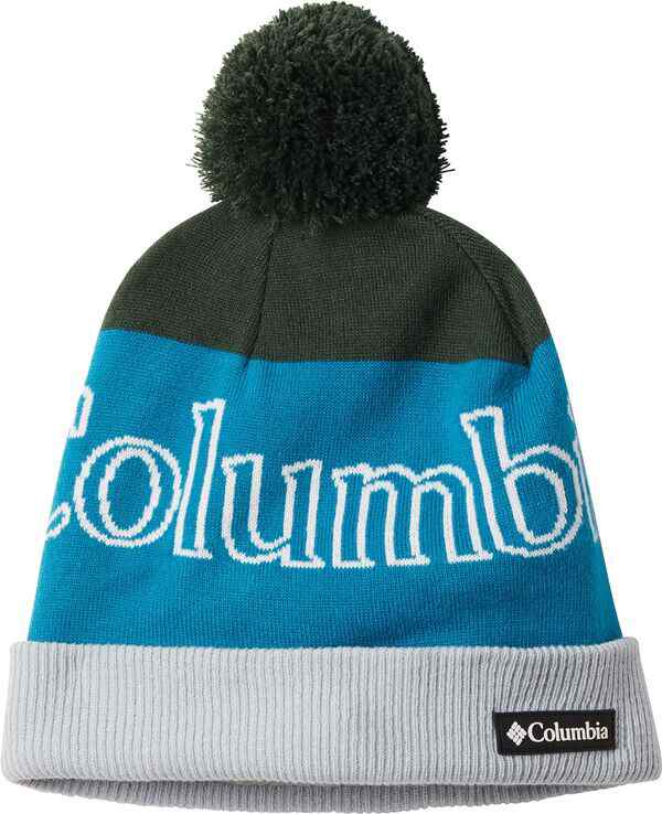 コロンビア メンズ 帽子 アクセサリー Columbia Polar Powder II Beanie Spruce/Fjord Blue