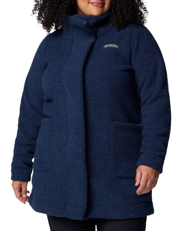 コロンビア レディース ジャケット・ブルゾン アウター Columbia Women's Panorama Long Sherpa Jacket Collegiate Navyの通販は 33,800円