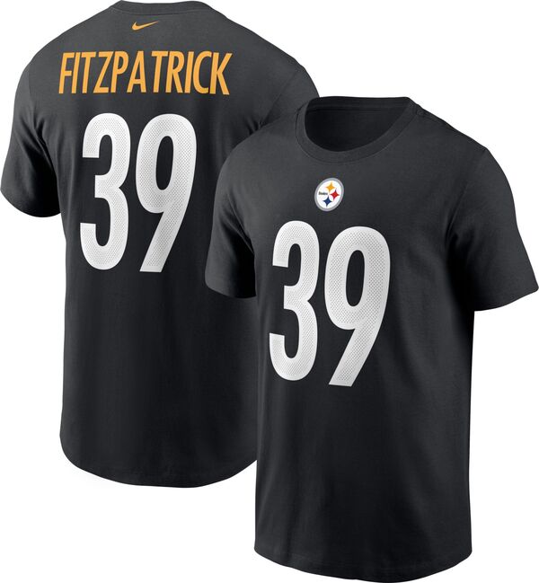 ナイキ メンズ Tシャツ トップス Nike Men's Pittsburgh Steelers Legend Minkah Fitzpatrick #39 Black T-Shirtの通販は