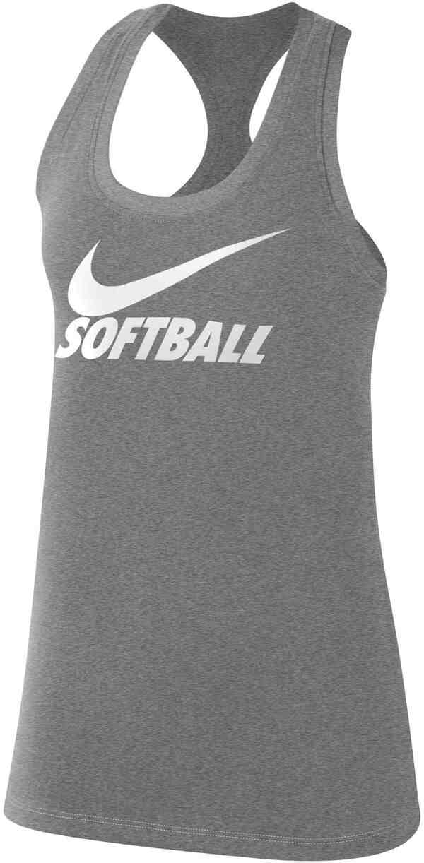 ナイキ レディース タンクトップ トップス Nike Women's Classic Legend Softball Tank Top Dark Grey Heather