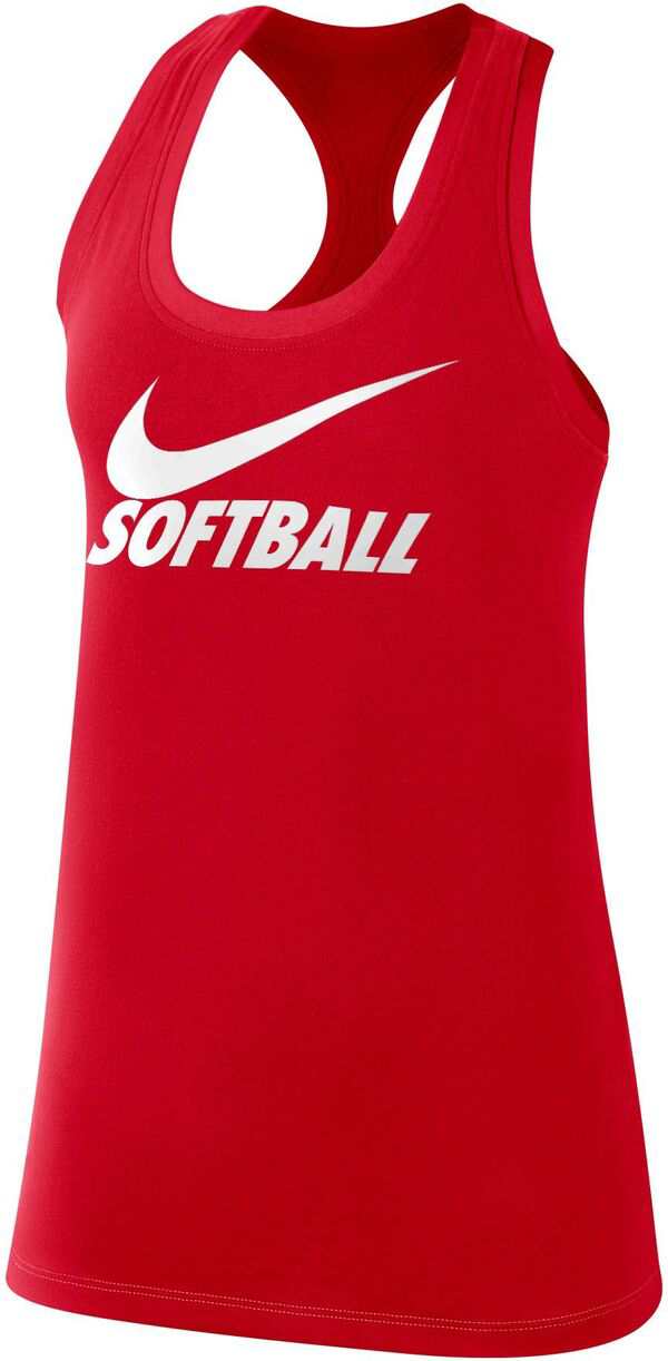 ナイキ レディース タンクトップ トップス Nike Women's Classic Legend Softball Tank Top Red