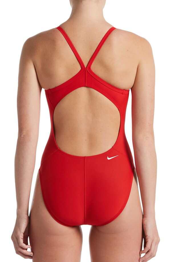 ナイキ レディース 上下セット 水着 Nike Women's Swim Guard Racerback One-Piece Swimsuit University Red