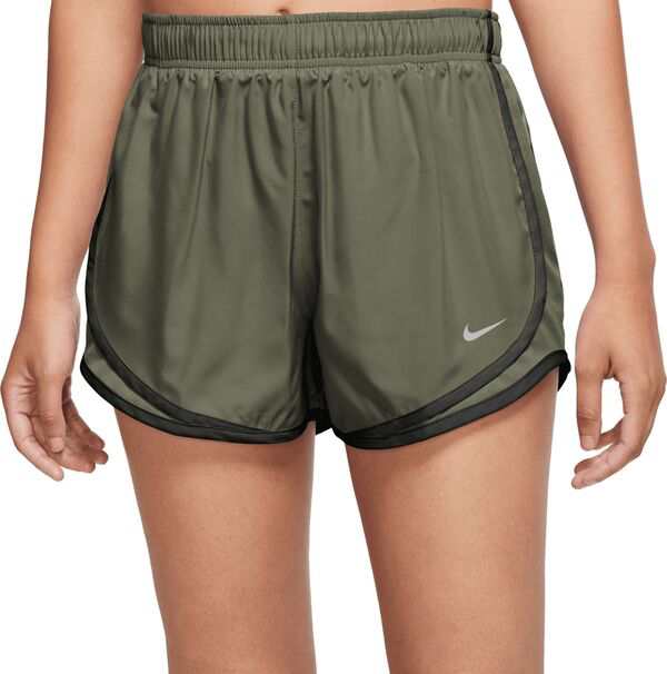 ナイキ レディース ハーフパンツ・ショーツ ボトムス Nike Women's Tempo Brief-Lined Running Shorts Cargo Khaki Heather