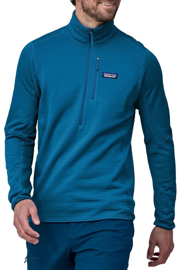 パタゴニア メンズ パーカー・スウェット アウター Patagonia Men's R1 Fleece Pullover Endless Blue 26,520円