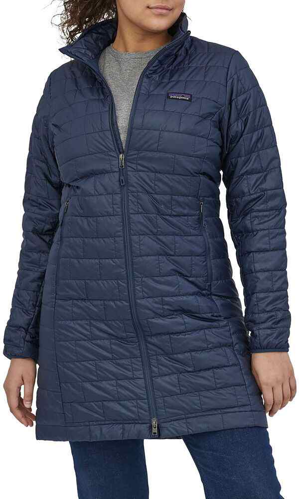 パタゴニア レディース ジャケット・ブルゾン アウター Patagonia Women's Nano Puffer Parka New Navy