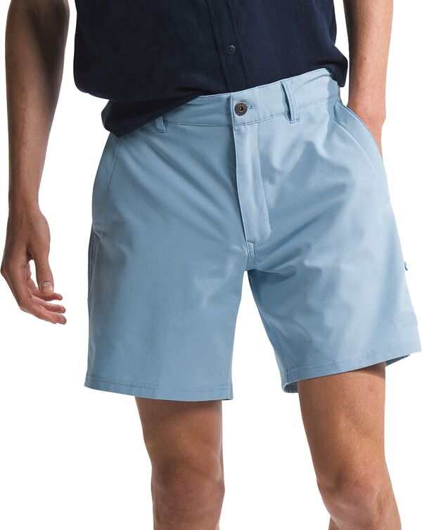 ノースフェイス メンズ ハーフパンツ・ショーツ ボトムス The North Face Men's Rolling Sun Packable Shorts Steel Blue