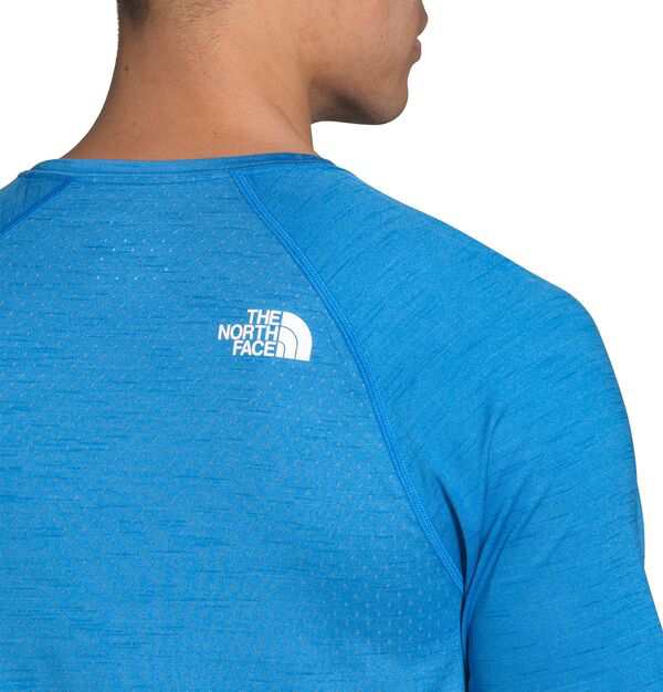 ノースフェイス メンズ Tシャツ トップス The North Face Men's Active Trail Jacquard T-Shirt Clear Lake Blue Heather