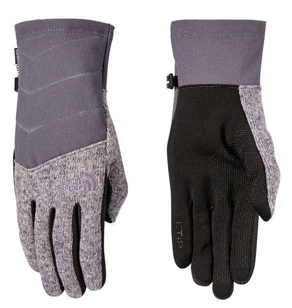 ノースフェイス レディース 手袋 アクセサリー The North Face Women's Indi 3.0 Etip Gloves Minimal Grey/Vanadis Grey