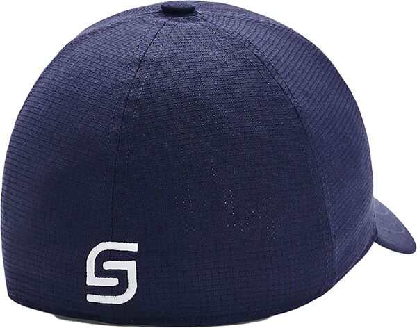 アンダーアーマー メンズ 帽子 アクセサリー Under Armour Men's Jordan Spieth Tour Golf Hat Midnight Navy/White