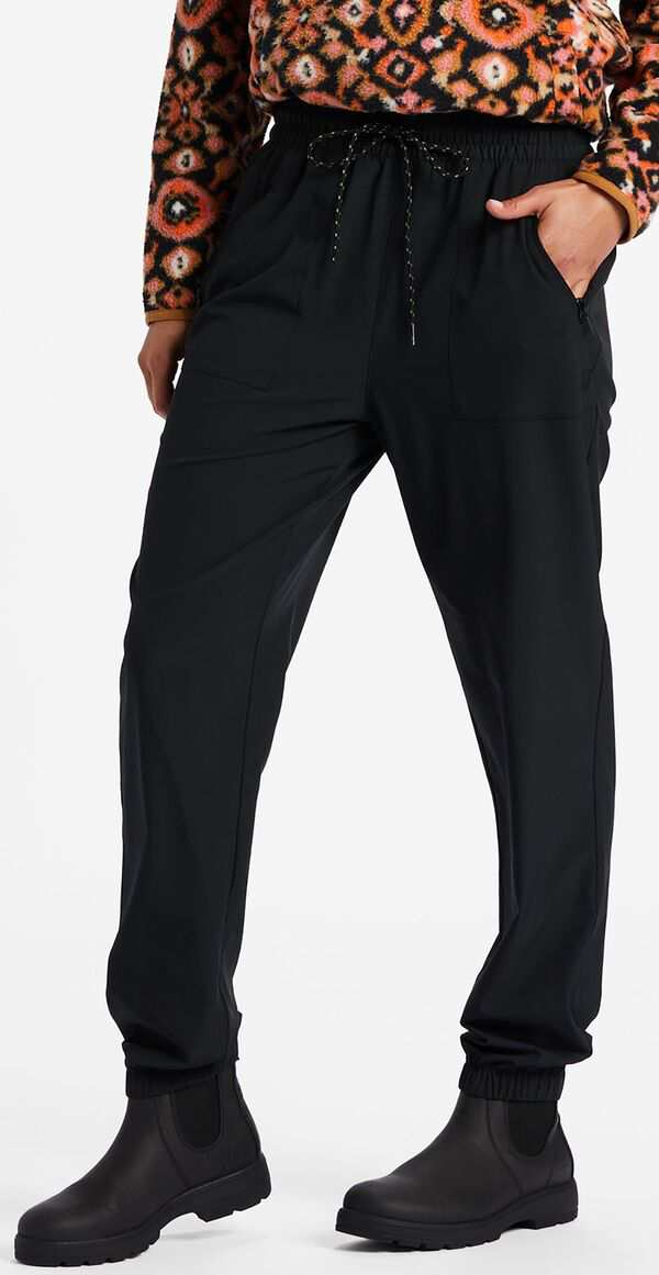 ビラボン レディース カジュアルパンツ ボトムス Billabong Women's Canyon Joggers Black 1の通販は