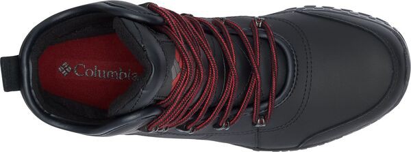 コロンビア メンズ ブーツ・レインブーツ シューズ Columbia Men's Fairbanks Rover II Winter Boot Black/Red