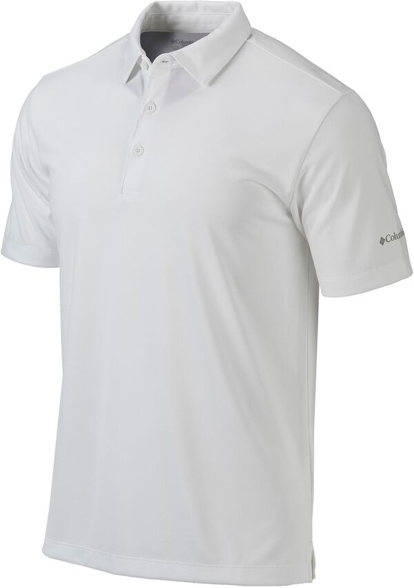 コロンビア メンズ ポロシャツ トップス Columbia Men's Drive Golf Polo Whiteの通販は