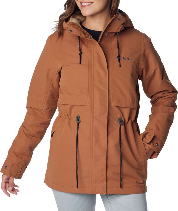 コロンビア レディース ジャケット・ブルゾン アウター Columbia Women's Drop Ridge Interchange 3-in-1 Jacket Camel brownの通販は 44,280円