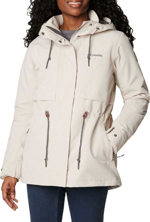 コロンビア レディース ジャケット・ブルゾン アウター Columbia Women's Drop Ridge Interchange 3-in-1 Jacket Dark Stone