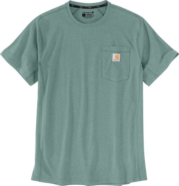 カーハート メンズ シャツ トップス Carhartt Men's Force Pocket Short Sleeve T-Shirt Succulent Heather