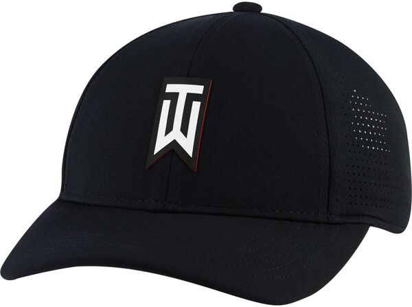 ナイキ メンズ 帽子 アクセサリー Nike Men's 2022 Tiger Woods Legacy91 Golf Hat Black/White