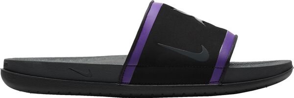 ナイキ メンズ サンダル シューズ Nike Men's Offcourt Vikings Slides Black/Court Purpleの通販は 9,865円