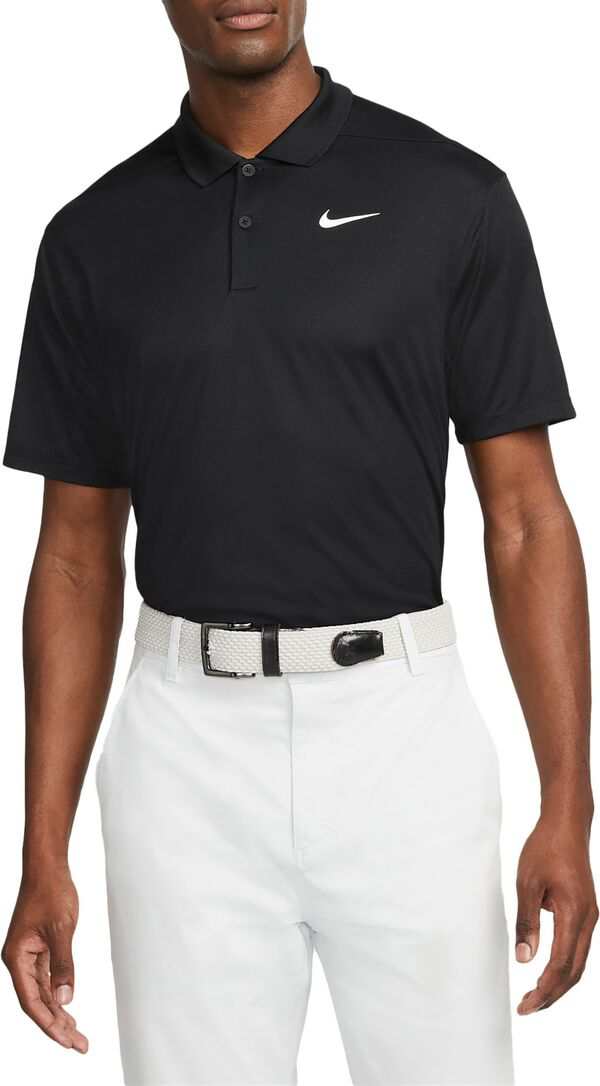 ナイキ メンズ ポロシャツ トップス Nike Men's Dri-FIT Victory Solid Golf Polo Blackの通販は