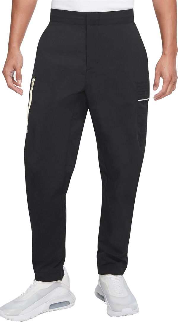 ナイキ メンズ ハーフパンツ・ショーツ ボトムス Nike Men's Sportswear Style Essentials Utility Pants Black/Sail