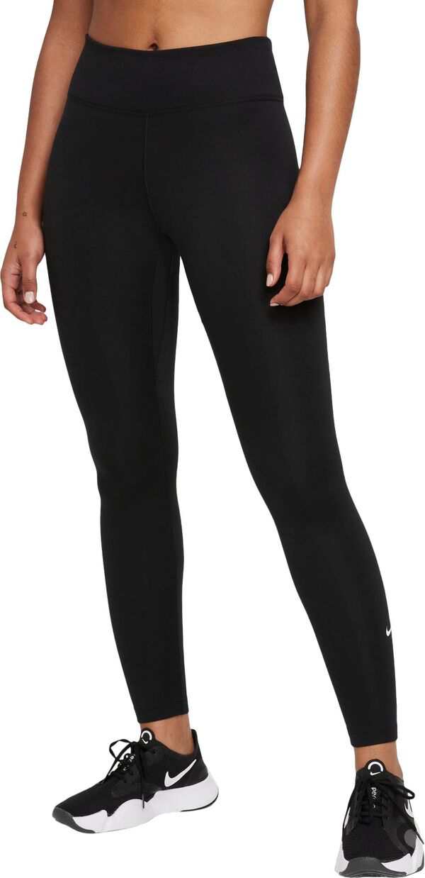 ナイキ レディース カジュアルパンツ ボトムス Nike Women's Therma-FIT One Mid-Rise Leggings Black