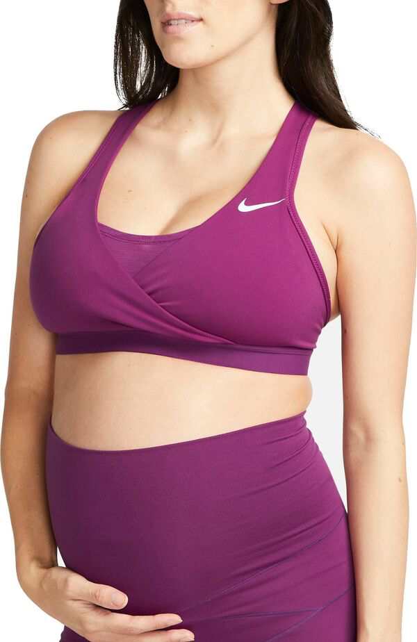 ナイキ レディース ブラジャー アンダーウェア Nike Women's Swoosh Maternity Medium-Support Padded Sports Bra Viotech